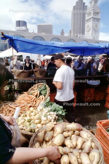 Ginger, Carrots, Farmers Market