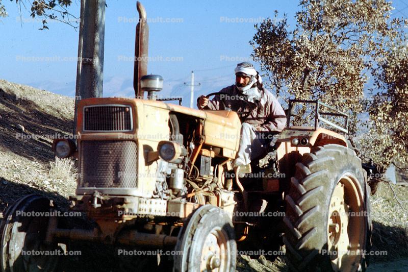 Tractor, Mechanized Farming, Tutshami, Iran
