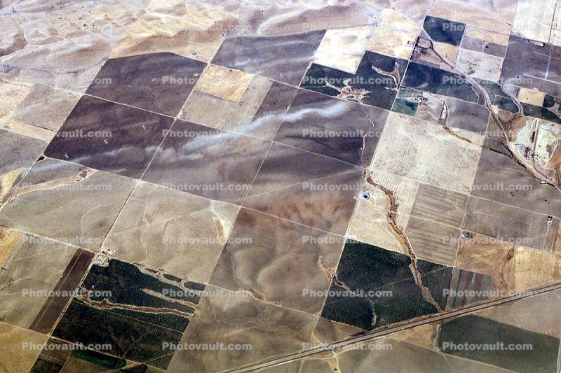 Central Valley, patchwork, checkerboard patterns, farmfields