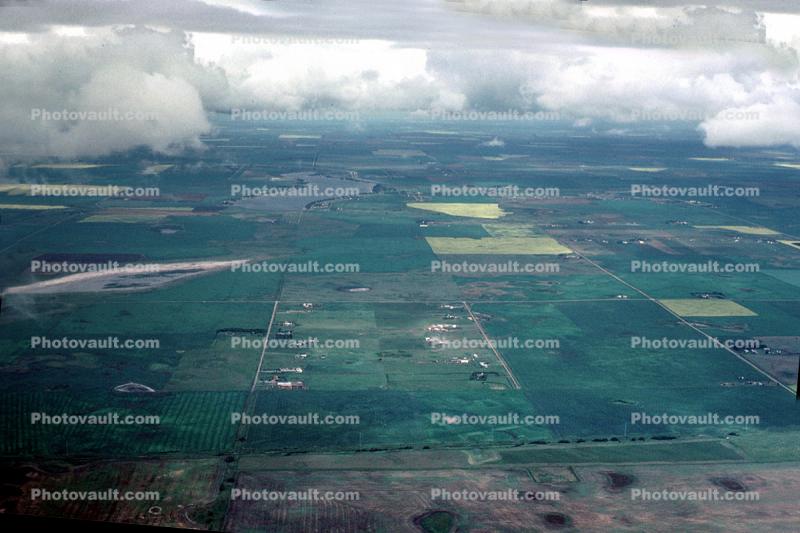 patchwork, checkerboard patterns, Farm Fields, road, clouds