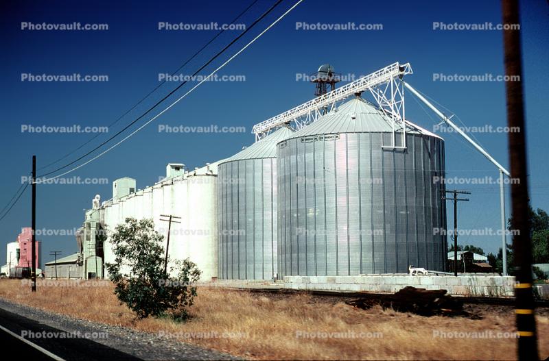 Grain Silos, Orland, California