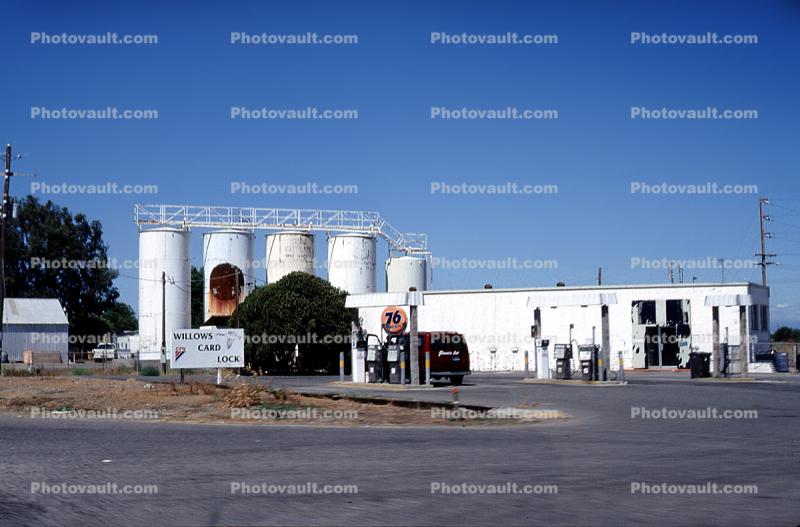 Grain Silos, Willows, California