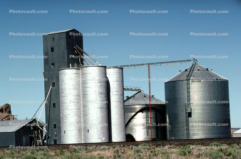 Grain Silos, Northern California