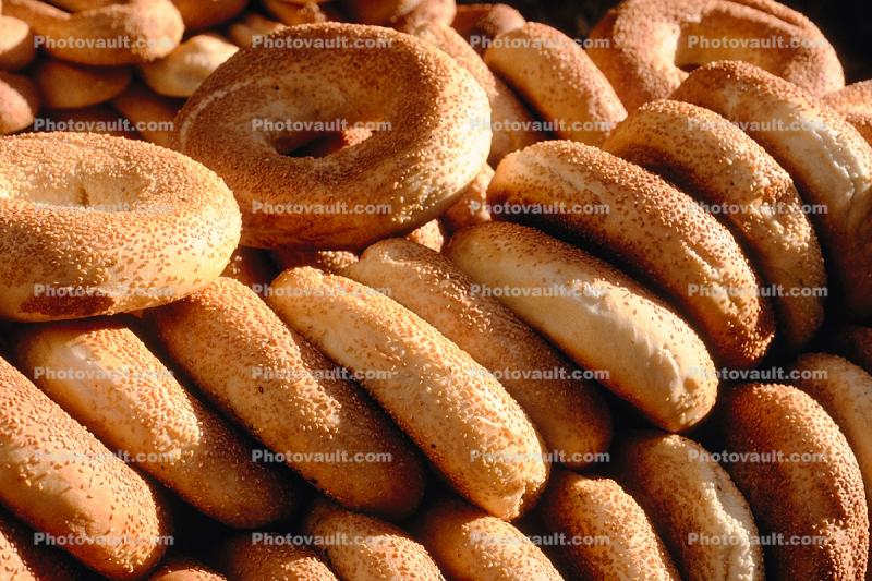 Bagel Bread, Sesame Seeds, Bakery, Bakeries