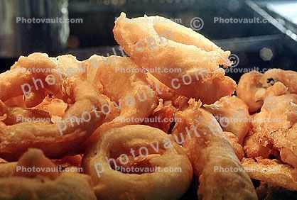 onion rings, deep fried, deep-fried