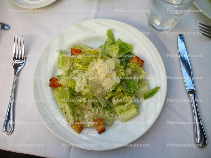 Ceaser Salad, Romaine Lettuce