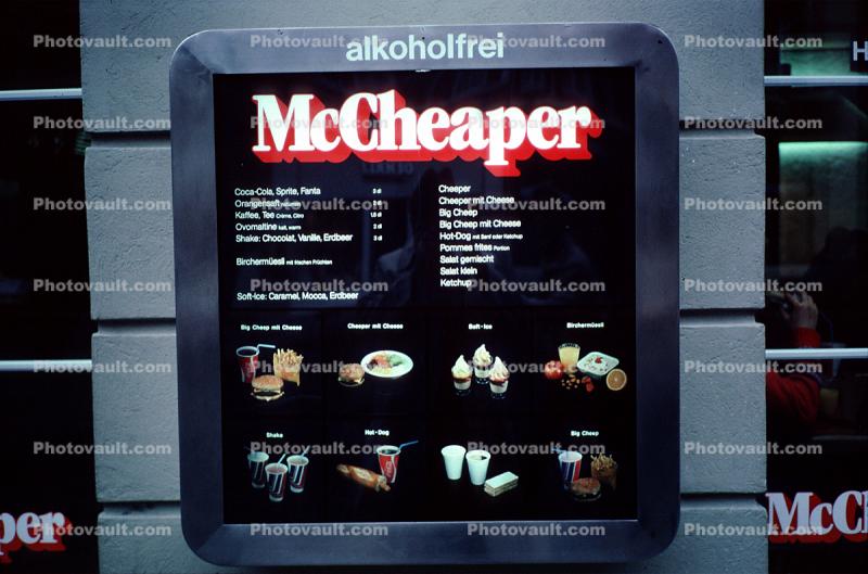 McCheaper, alkohofrei free
