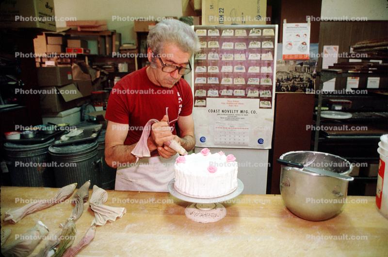 Baker, Cake, 2 November 1983