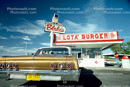 Blake's Lota' Burger, 1963 Chevy Impala, Drive-In, Chevy, Chevrolet, Albuquerque