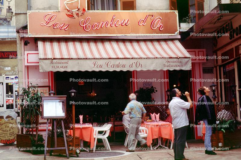 Lou Cantou d'Or, Outdoor Cafe