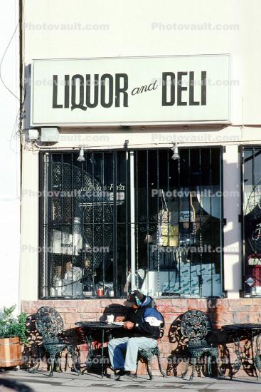 Liquor and Deli, Oudoor Cafe, Sidewalk, outside, exterior