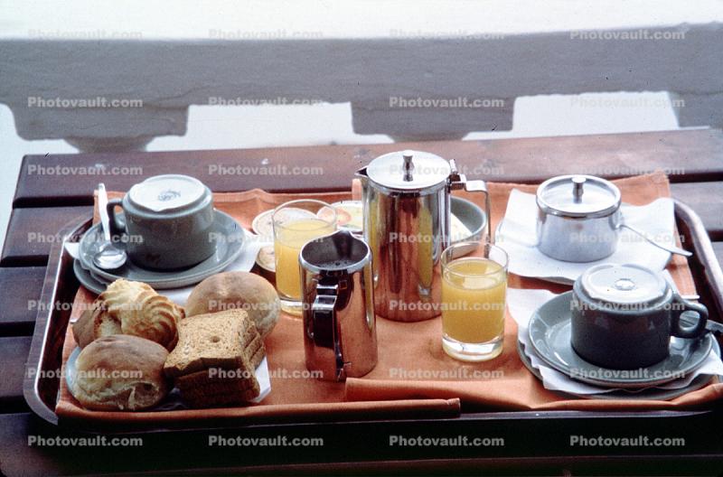 Continental Breakfast, Tea, Coffee, Toast, Orange Juice