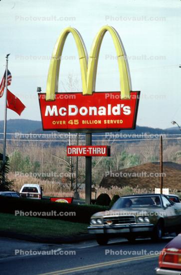 McDonald's Drive-Thru, cars