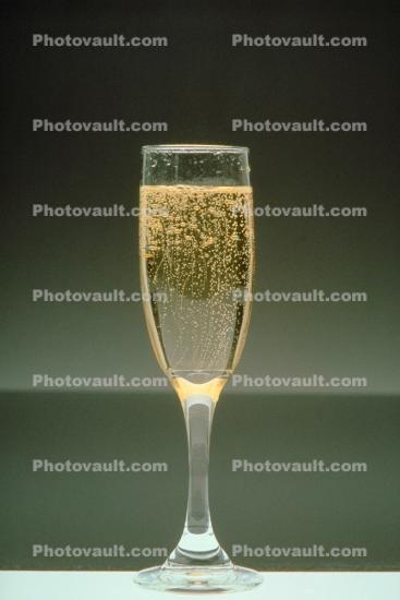 Sparkling, liquid, bubbles, champagne, bottle, glass
