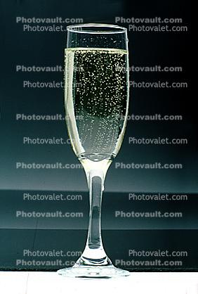 Sparkling, liquid, bubbles, champagne, bottle, glass