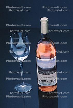 Wine, Bottle, Empty Wine Glass