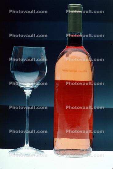 Wine, Bottle, Glass, Empty Wine Glass