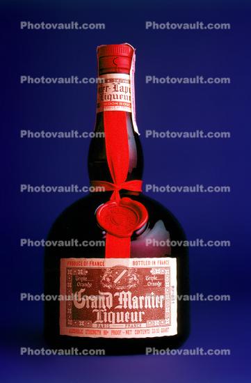 Grand Marnier Liqueur Bottle