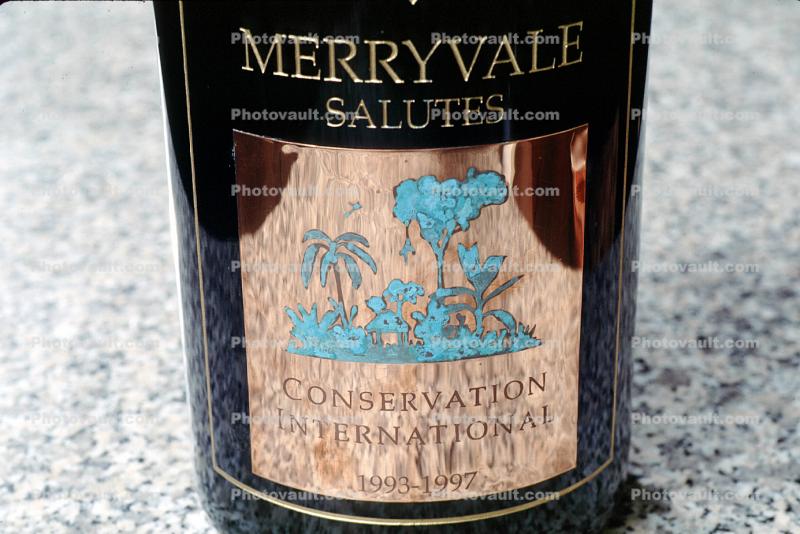 Merryvale, Wine Bottle