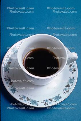 Coffee Cup, saucer, full, plate, dishes