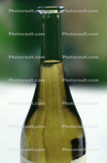 White Wine bottle neck