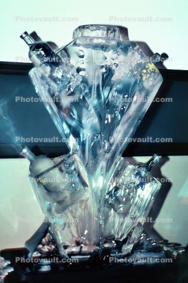 Ice Sculpture, Vodka Bottles, cold