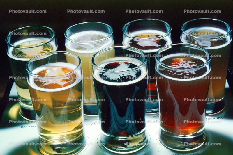 Beer Taster Set, Sampler Kit, glasses