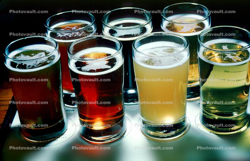 Beer Taster Set, Sampler Kit, glasses