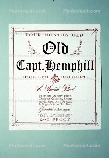Old Capt. Hemphill, Bootleg Bouguet