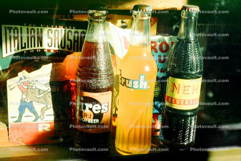 Crush, Hires, NEH, soft drinks in a bottle