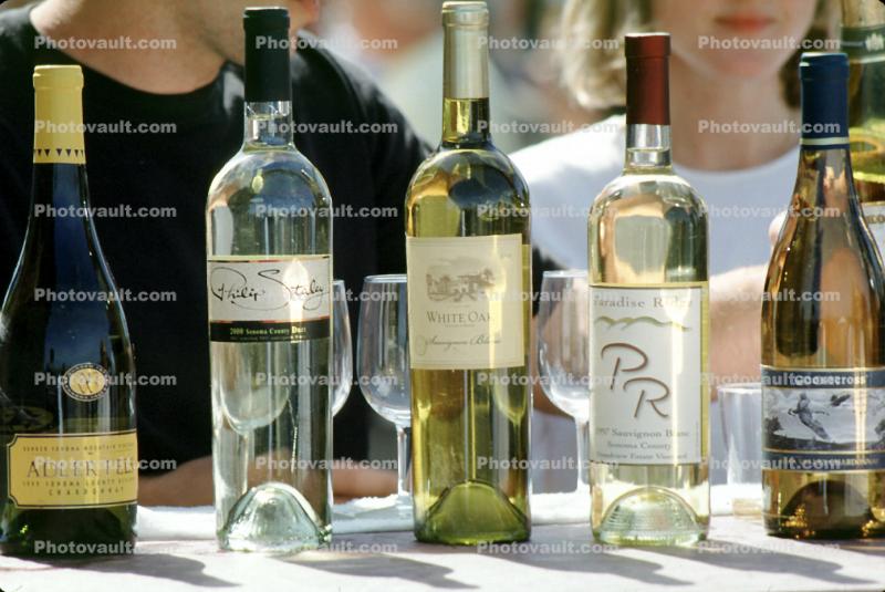 White Wine Bottles