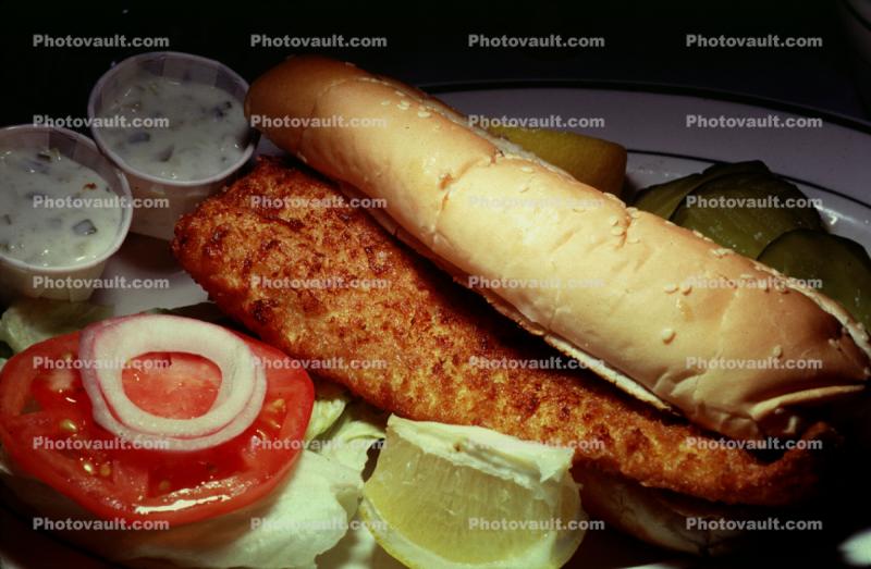 fried fish sandwich