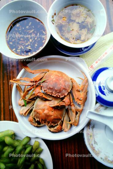 Crab Dish, plates