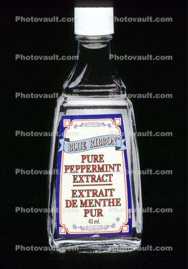 Pure Peppermint Extract Bottle