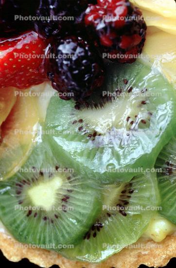 Kiwi Fruit Pastry, Black Berry