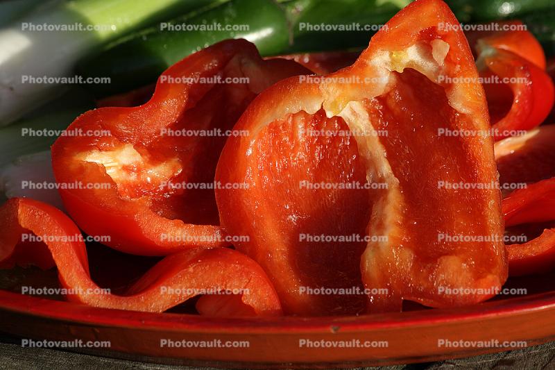 Bell Pepper Half, texture, background