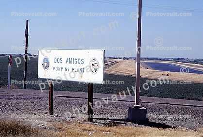 Dos Amigos Pumping Plant, Central California, Aqueduct, California, Canal
