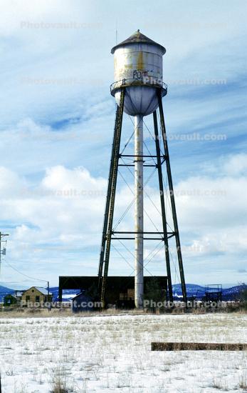 water tower, Dorris
