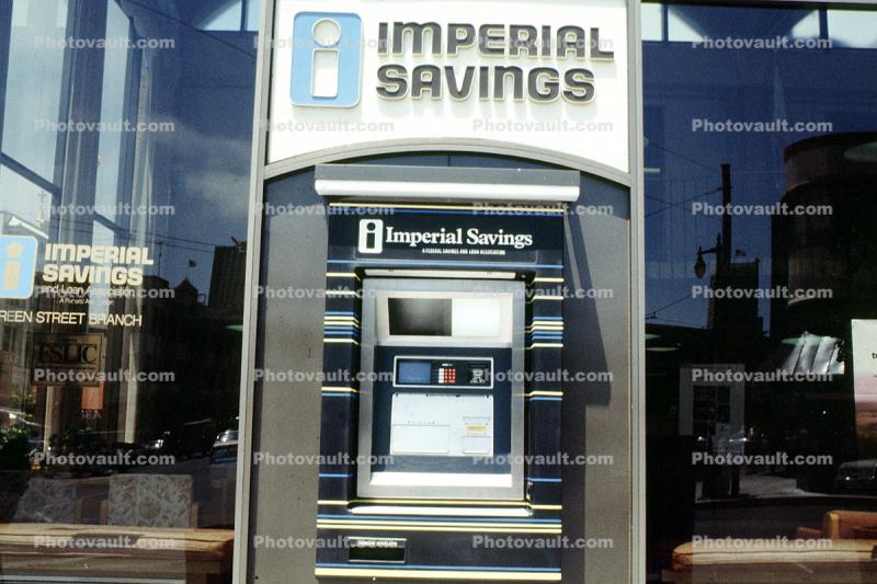 Imperial Savings, ATM, Automated Teller Machine