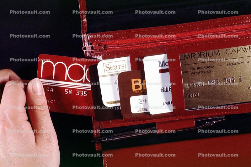 credit card, wallet, plastic