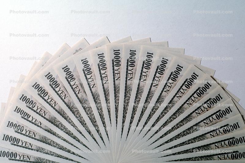 yen, Paper Money, Cash