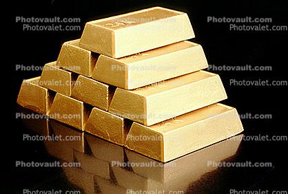 solid gold bricks, Gold Bars