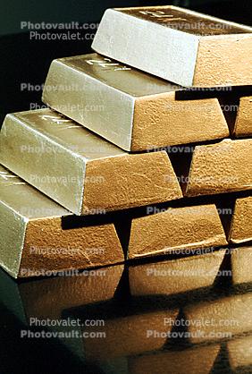 solid gold bricks, Gold Bars