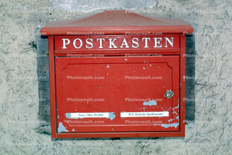 Postkasten, mailbox, mail box
