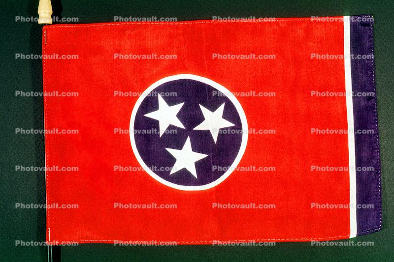 Tennessee, State Flag, Fifty State Flags