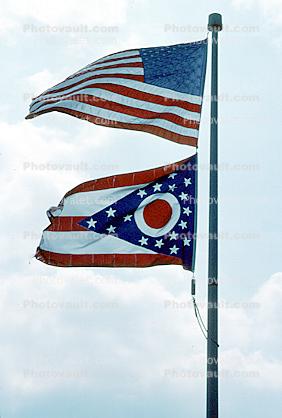 Ohio, Old Glory, USA, United States of America