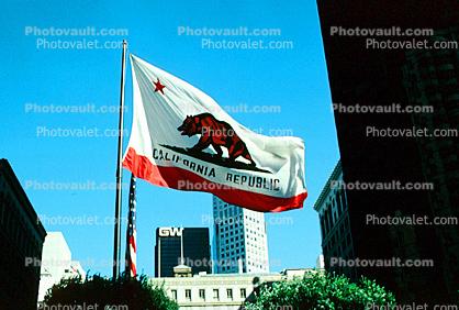 California, the Bear Republic, State Flag, Fifty State Flags