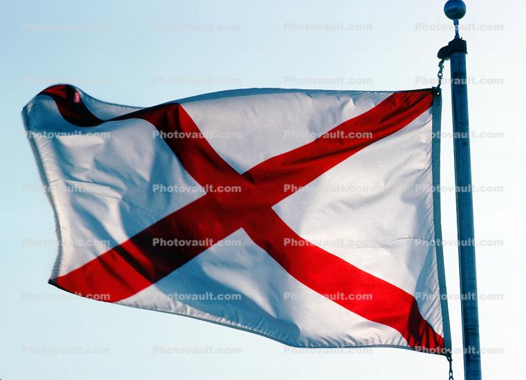 Alabama, State Flag, USA, Fifty State Flags