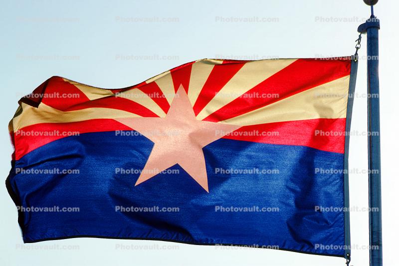 Arizona, State Flag, USA, Fifty State Flags