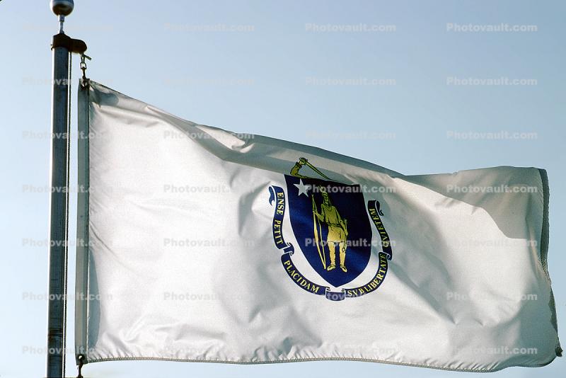 Massachusetts State Flag, Fifty State Flags